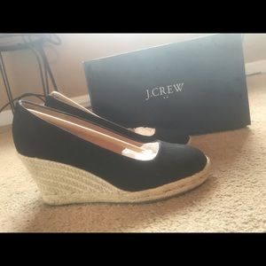 Espadrille wedges from j crew
